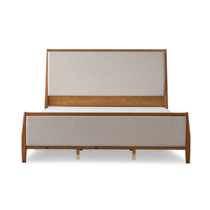 Slumber Tall Solid Wood Bed Frame CK Walnut Bed