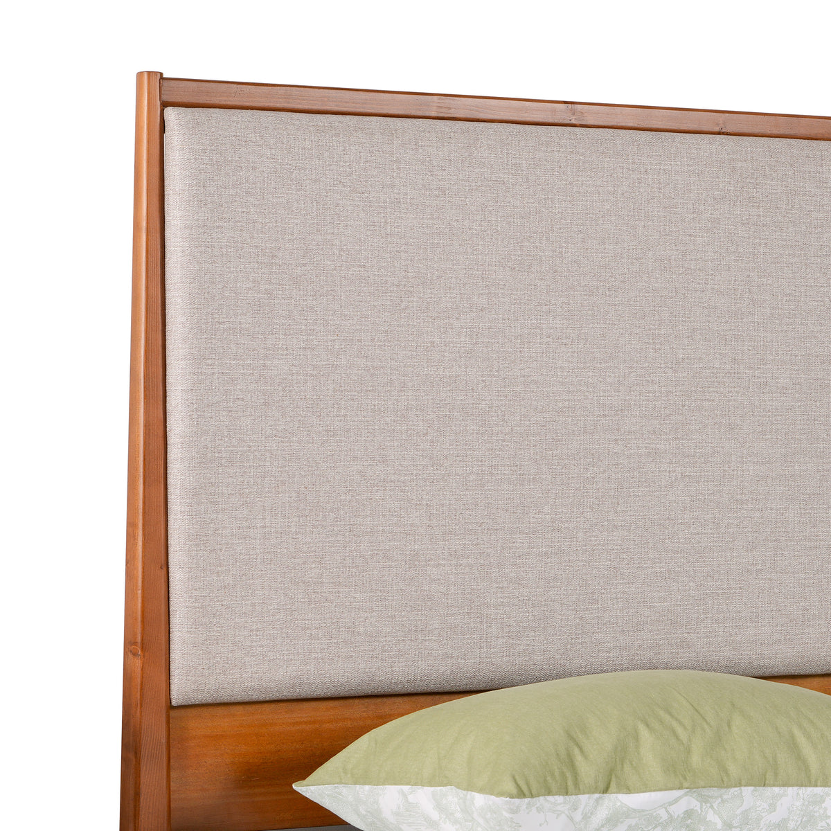 Slumber Tall Solid Wood Bed Frame King Walnut Bed