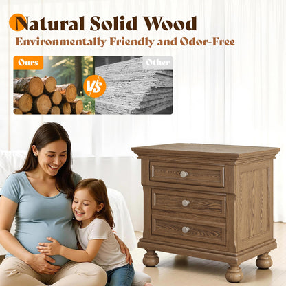 Bobbin Solid Wood Bedroom Set Amerlife 
