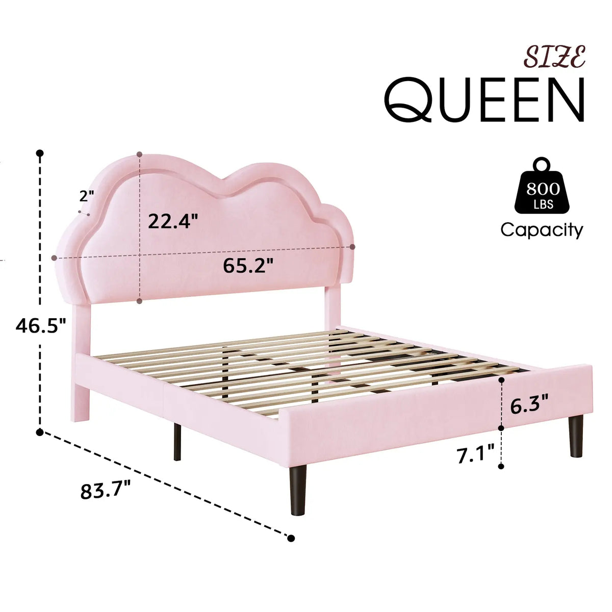 Celeste Queen Bed Frame - Amerlife