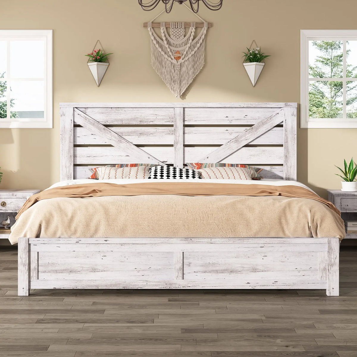 Distressed White