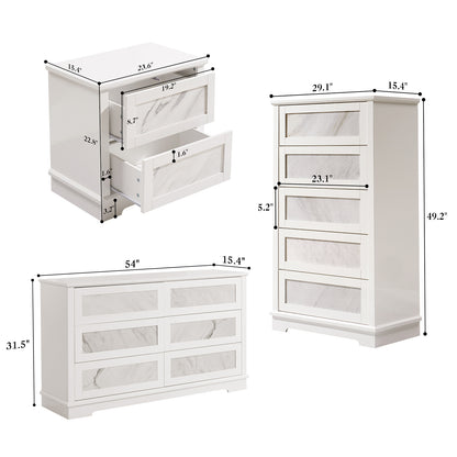 Thassos Marble TV Stand Amerlife
