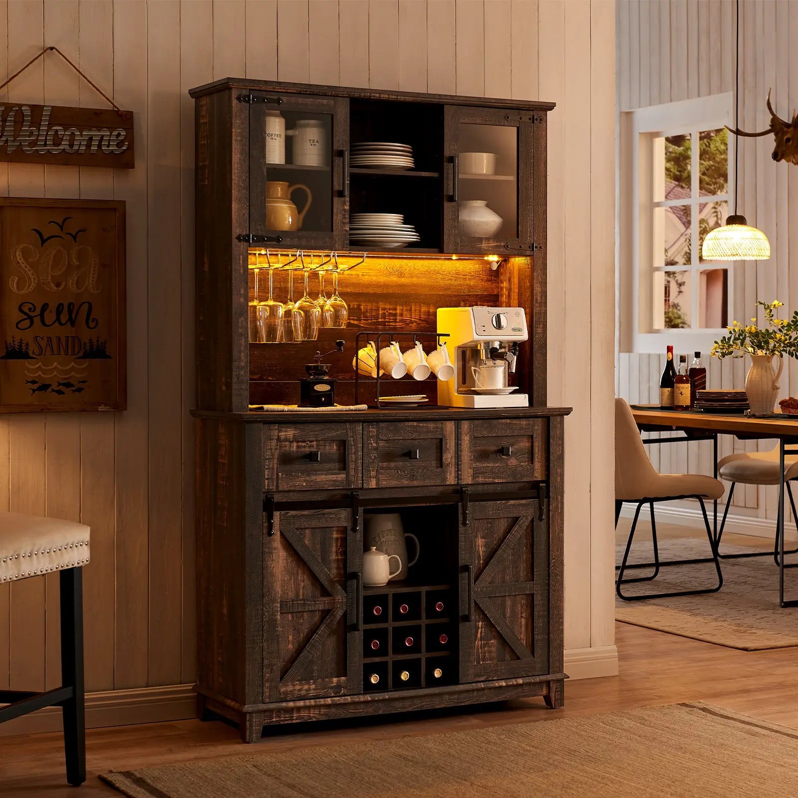 Dark Rustic Oak