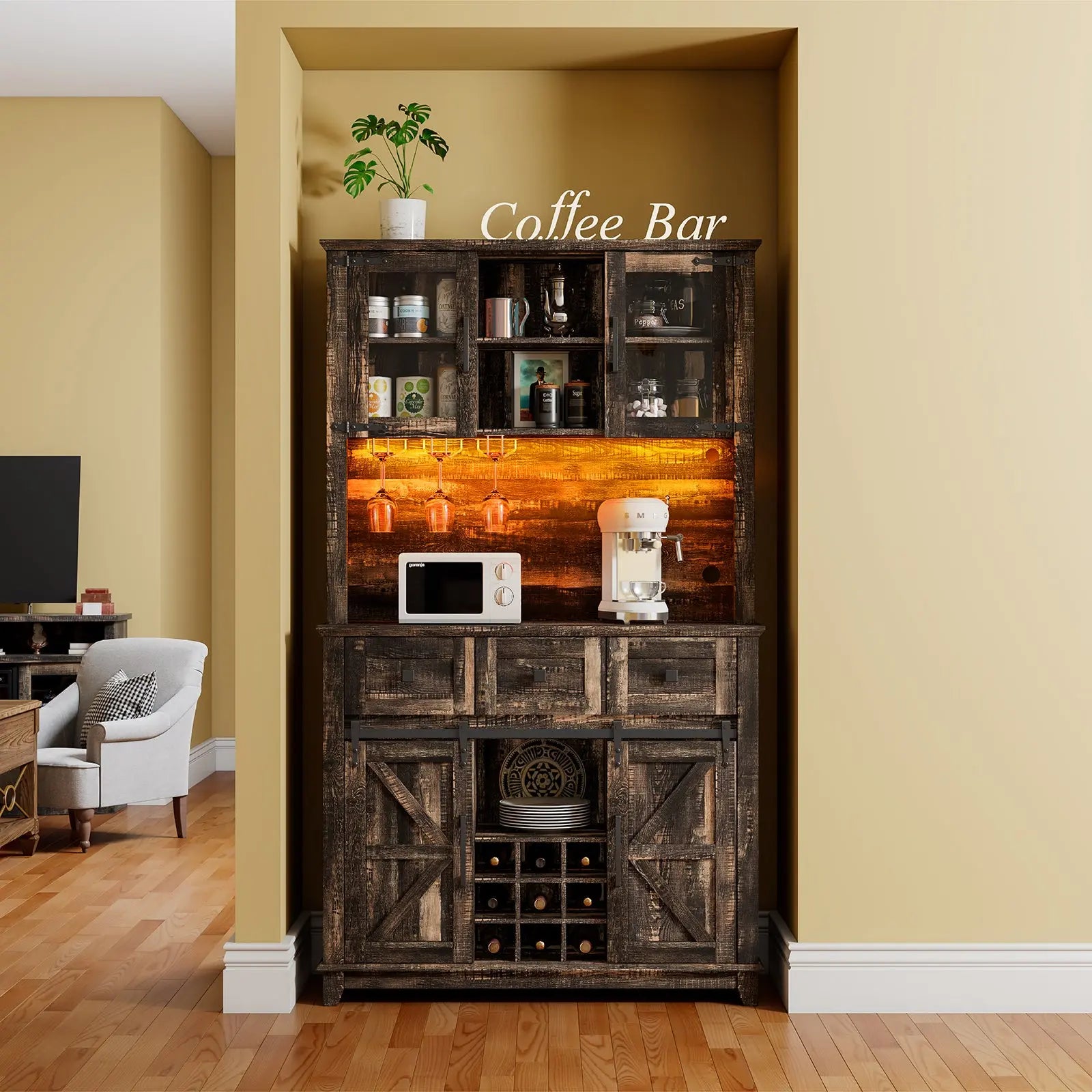 Dark Rustic Oak
