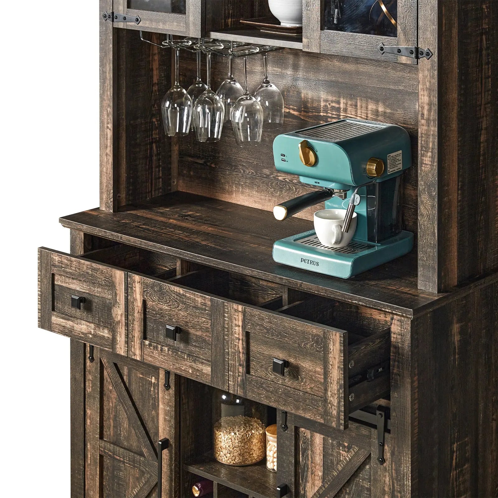 Dark Rustic Oak