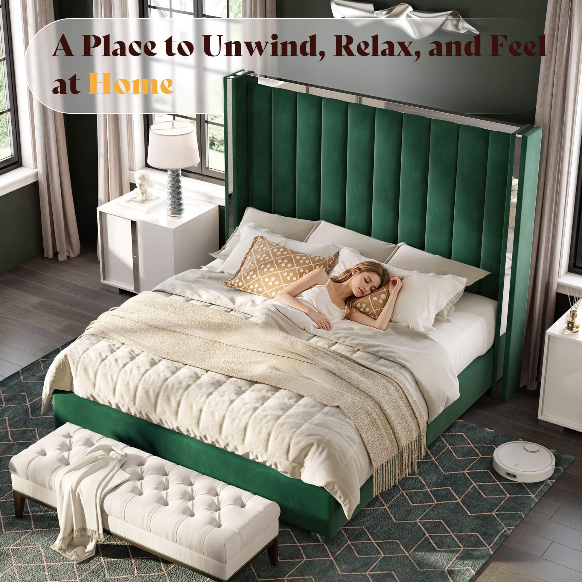 Beaumont Queen Bed Frame Amerlife