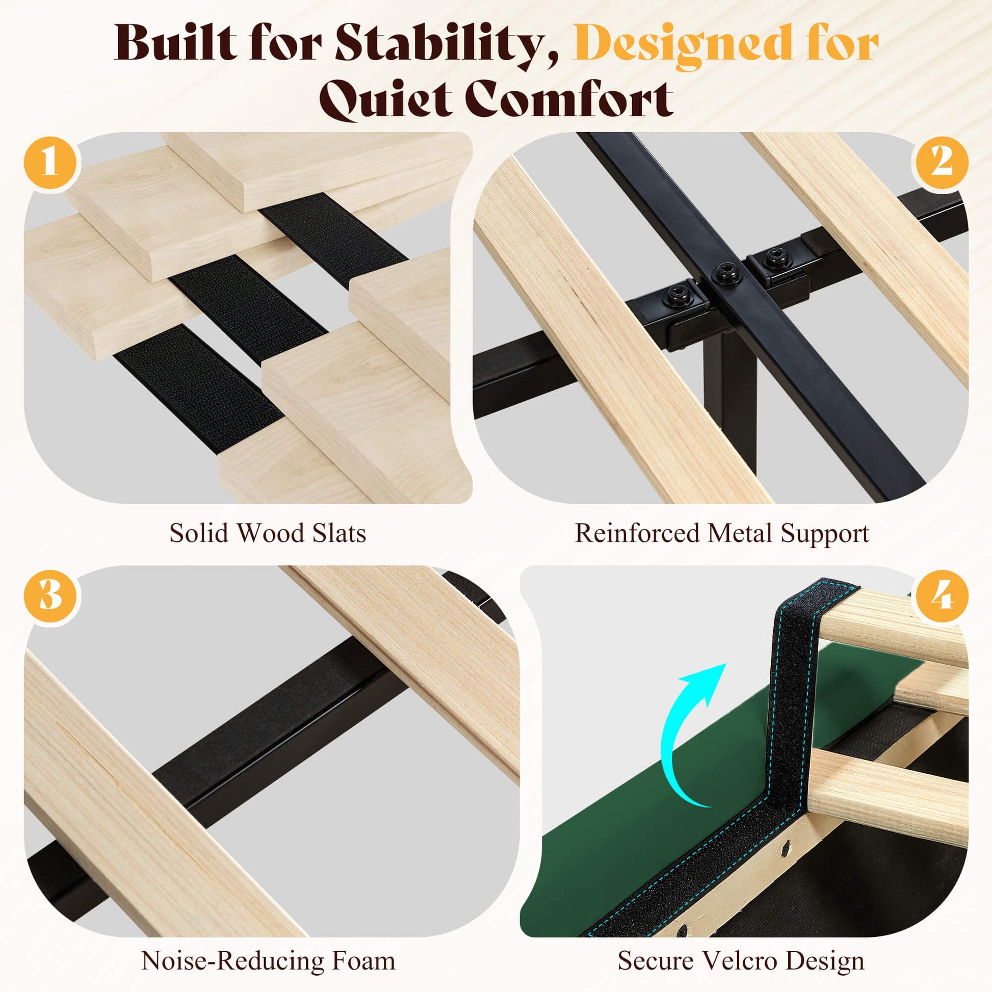 Beaumont Queen Bed Frame Amerlife