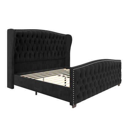 McCarthy Queen Bed Frame Amerlife Black