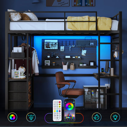 Lofton Twin Loft Bed