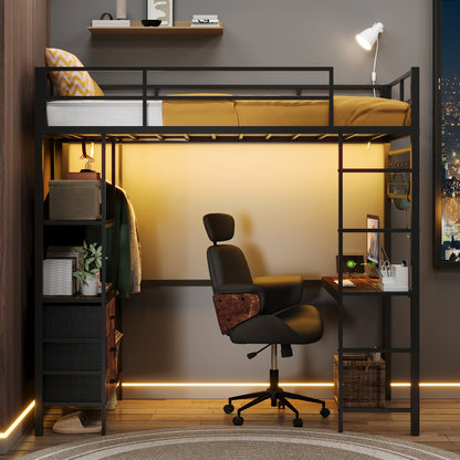 Lofton Twin Loft Bed