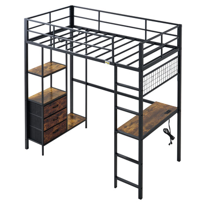 Lofton Twin Loft Bed