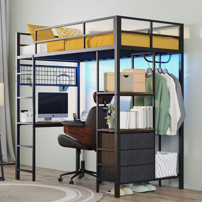 Lofton Twin Loft Bed