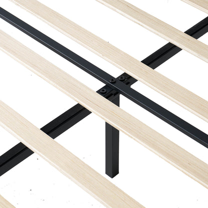 Tennyson Storage Wooden Bed Frame-King(White)