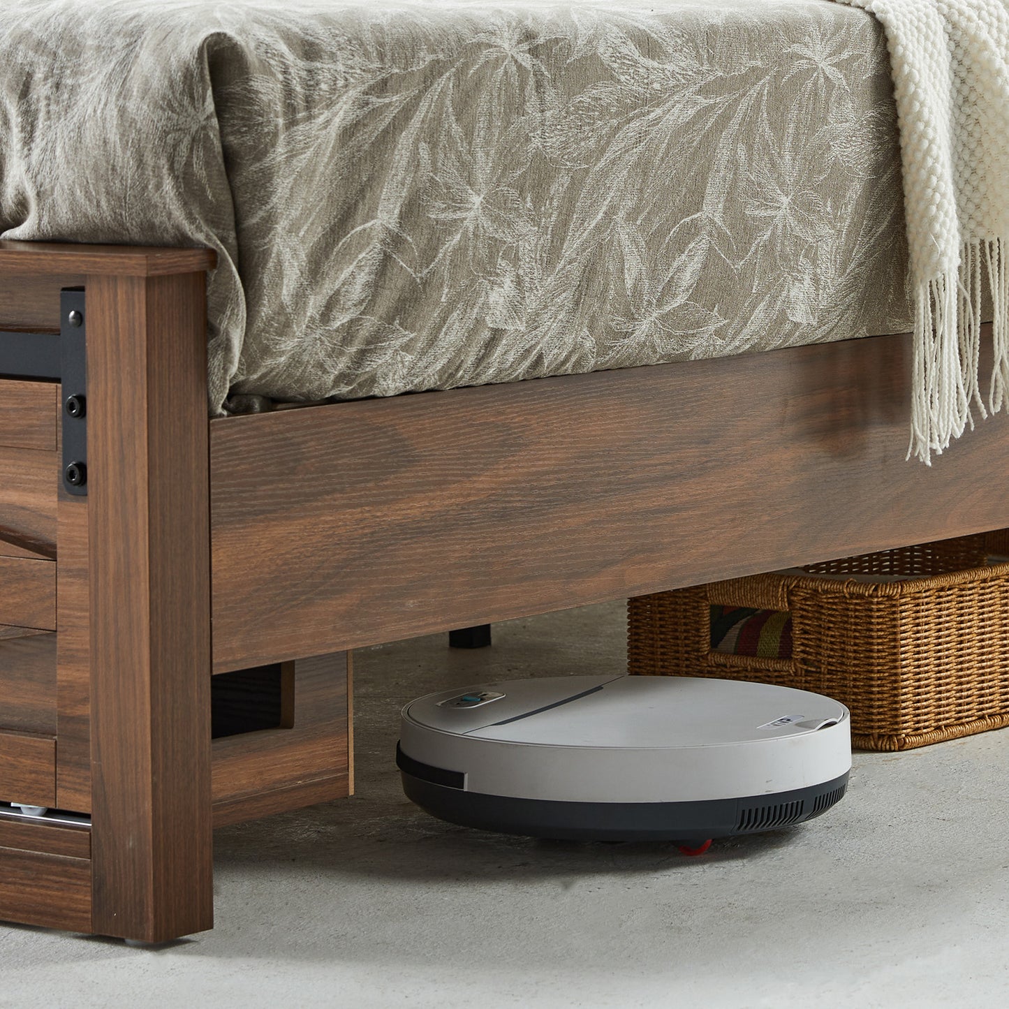 Barrow Bed Frame - Full / Red Brown