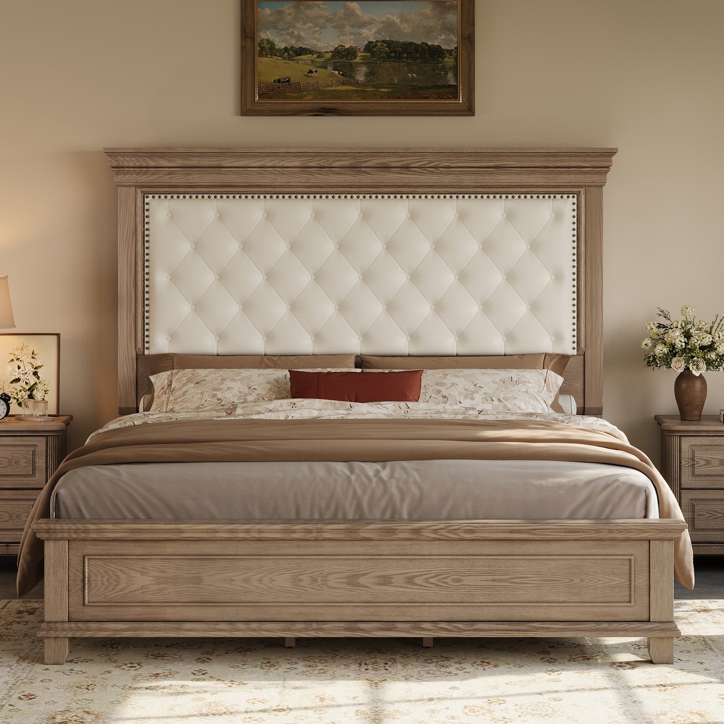 Ellsworth Solid Wood Bed Frame - Amerlife