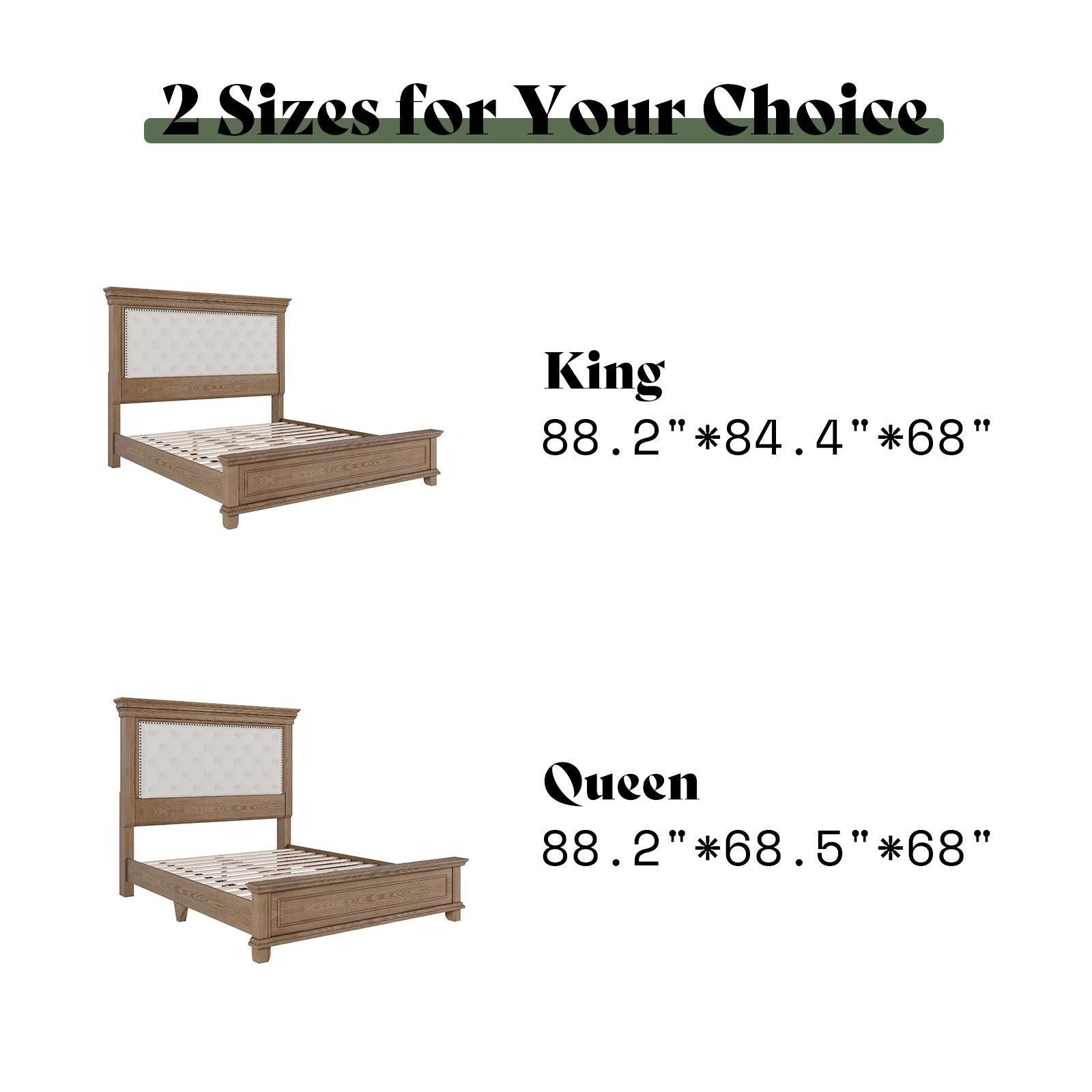 Ellsworth Solid Wood Bed Frame - Amerlife