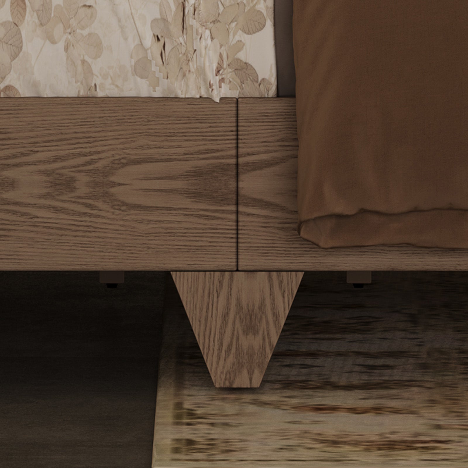 Ellsworth Solid Wood Bed Frame - Amerlife