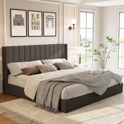 Brinley Lift Up Storage Bed Frame Amerlife