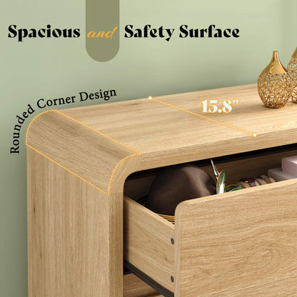 Garyon Modern Bedroom Furniture Set -5+6+2LightOak
