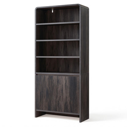 Arcova 71" Tall Bookshelf Amerlife Black