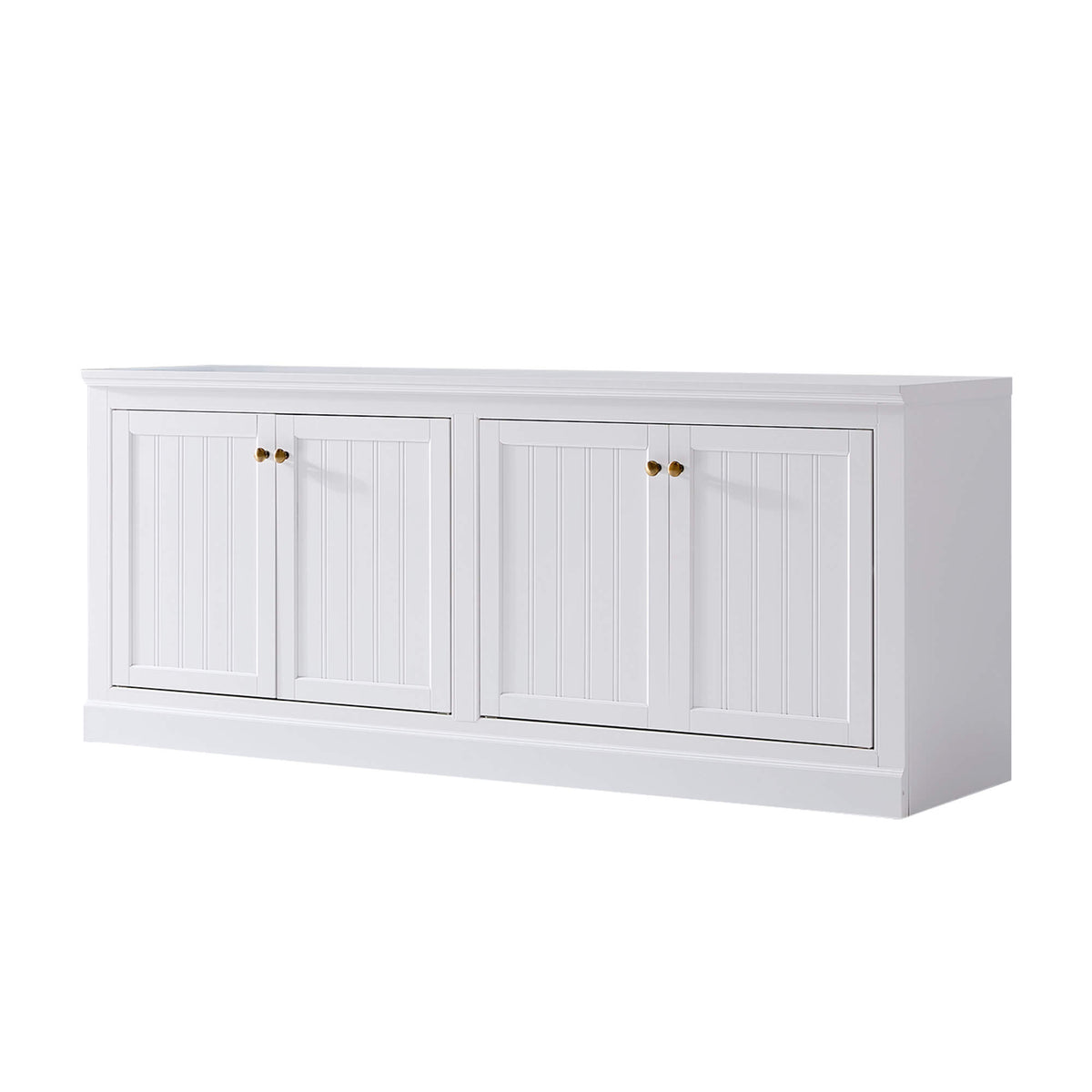 Averis 72" Sideboard Buffet Cabinet Amerlife White