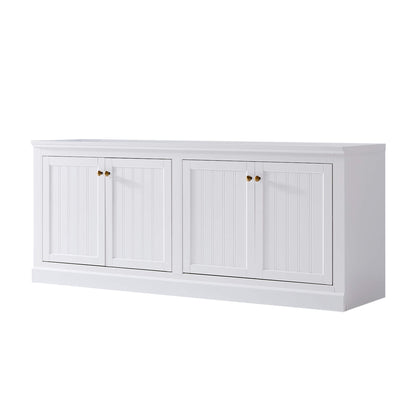 Averis 72" Sideboard Buffet Cabinet Amerlife White