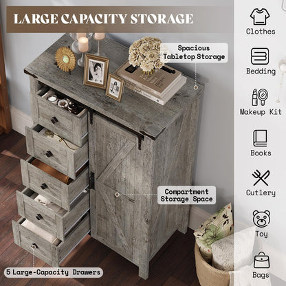 Marlowe Farmhouse Dresser Set Amerlife Light Rustic Oak