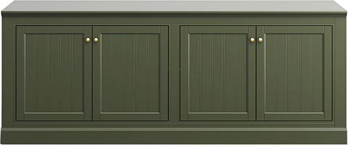 Averis 72" Sideboard Buffet Cabinet Amerlife Olive Green