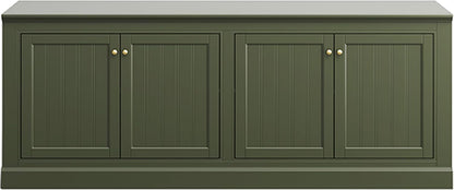 Averis 72" Sideboard Buffet Cabinet Amerlife Olive Green