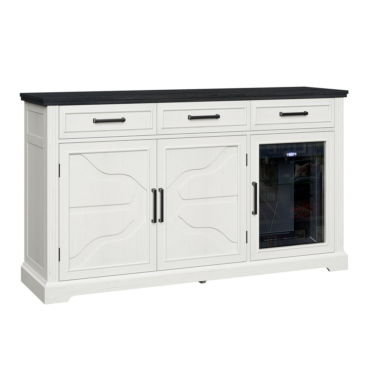 Frost Farmhouse Coffee Bar Cabinet