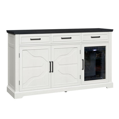 Frost Farmhouse Coffee Bar Cabinet