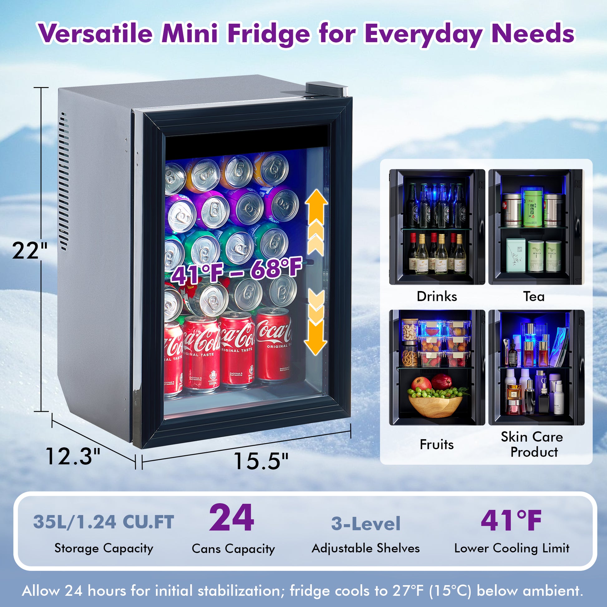 Form Wine Cabinet with Fridge