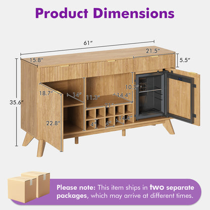 Form Wine Cabinet with Fridge