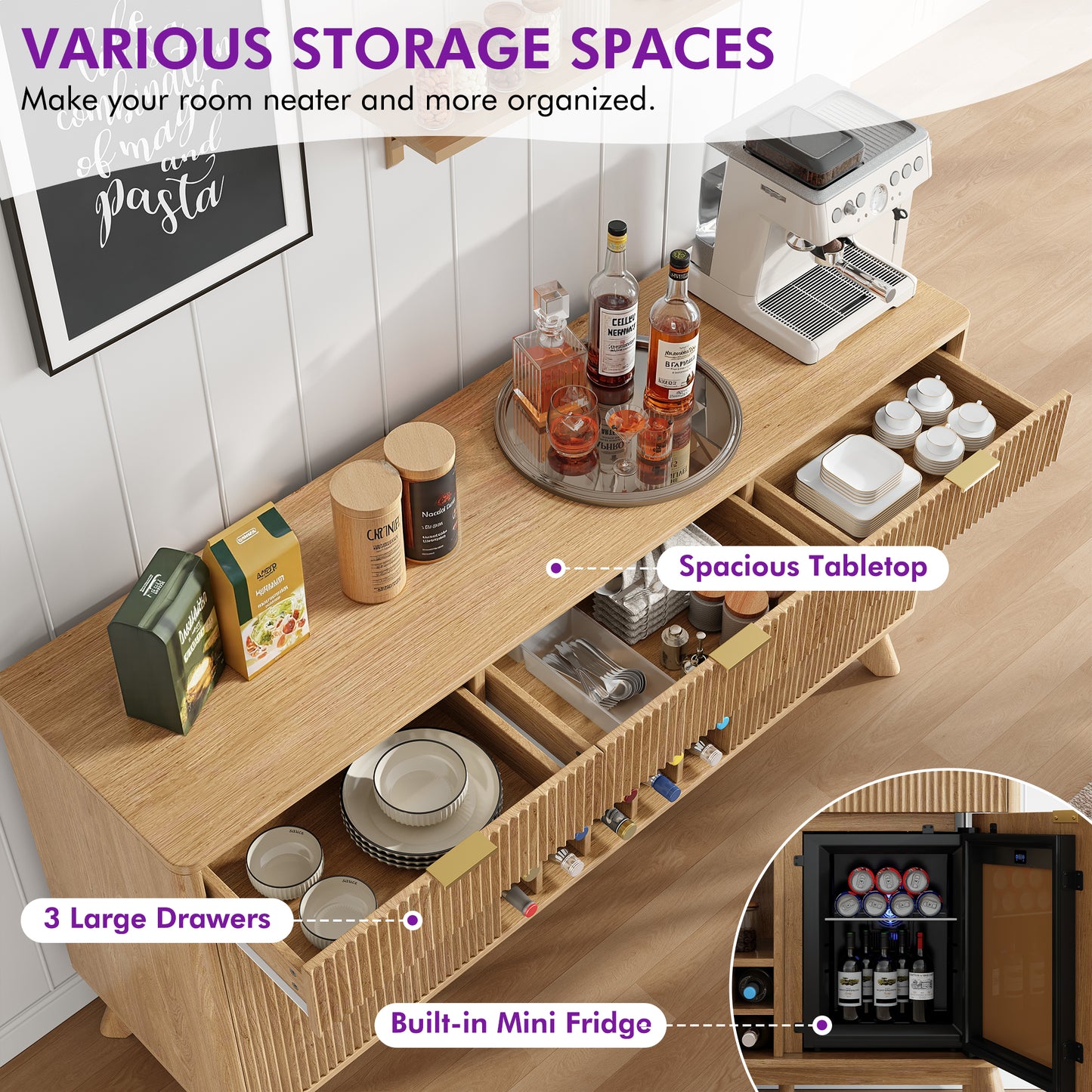 Form Wine Cabinet with Fridge