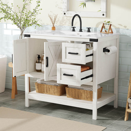 Calverton Antique White 36”