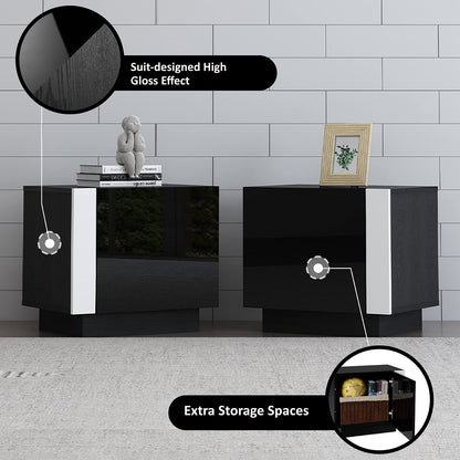 Sheer Large Fireplace TV Console Set 70 "