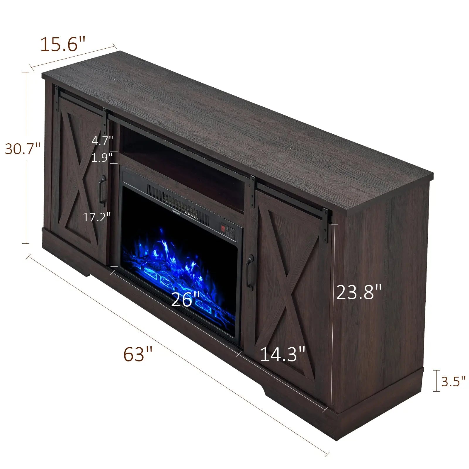 CFT021 Renner Dark Walnut
