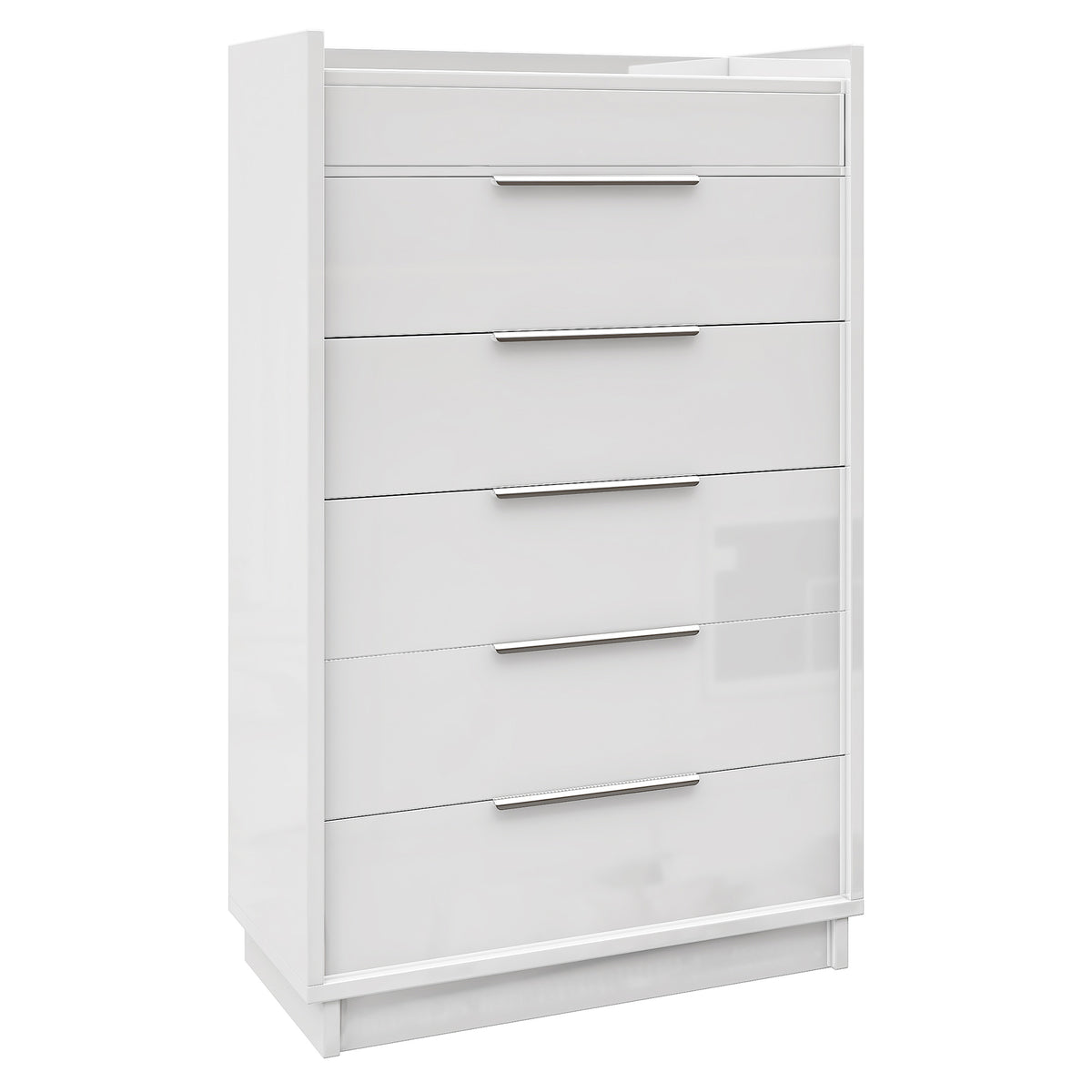 Kino 5-Drawers Dresser Amerlife White