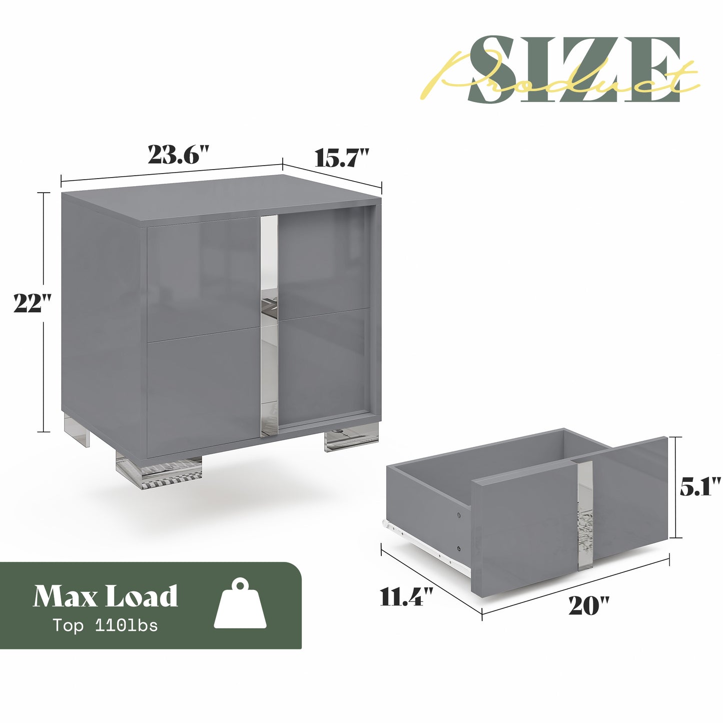CNS165 Single Grey