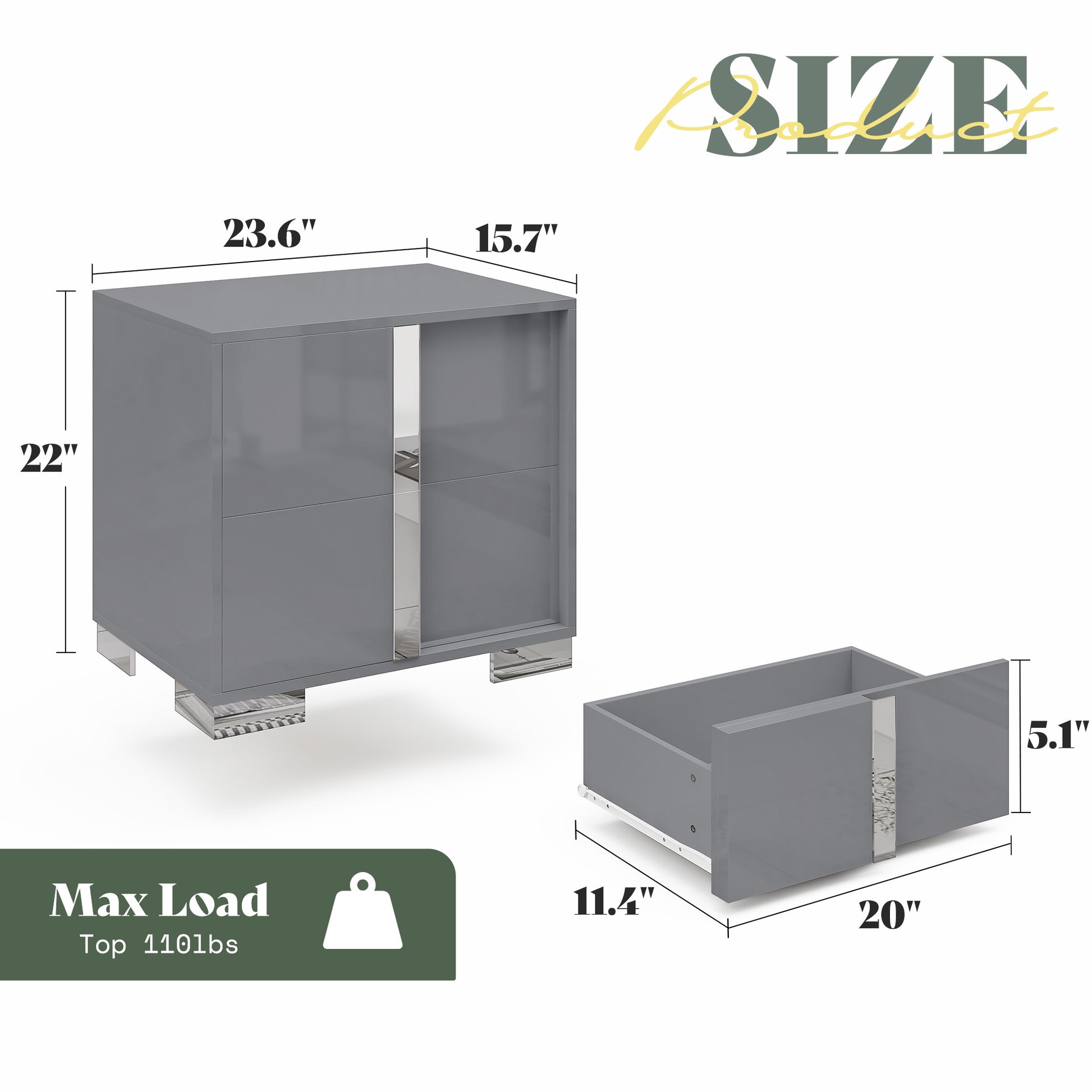 CNS165 Pair Grey