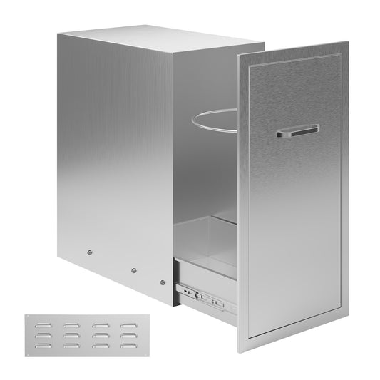 Outdoor Kitchen Access Drawers Amerlife 20" D×26" H×14" W - Trash Drawer