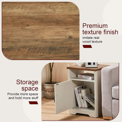 Sawyer Farmhouse Living Room TV Stand Table Set