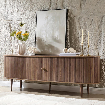 Briar 70" Mid Century TV Stand - Walnut