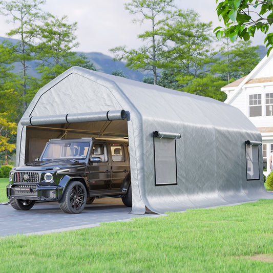 Solcor Portable Carport Shed