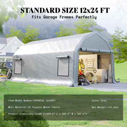 Solcor Portable Carport Shed