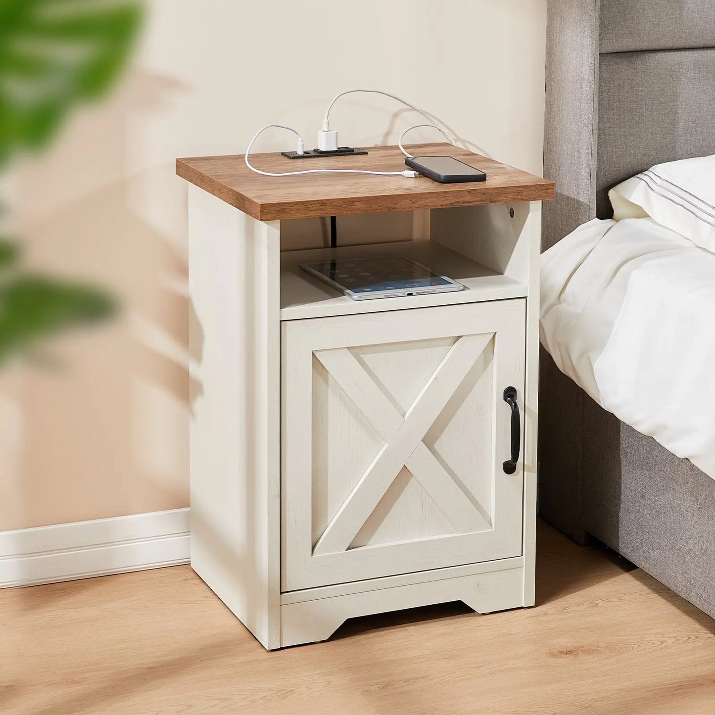 Distressed white