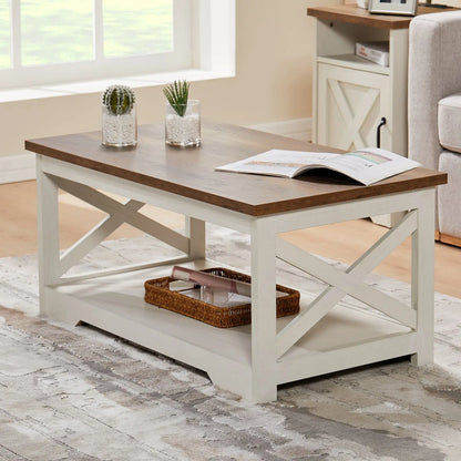 Distressed white