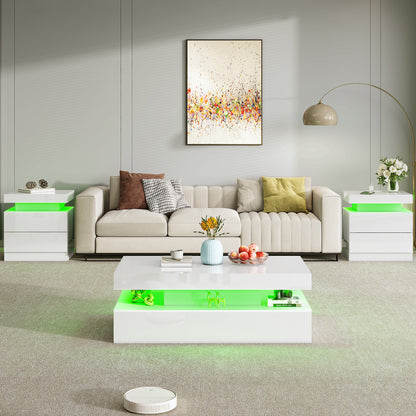 Dimmesdale Coffee Table - White