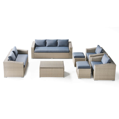 Corvara 7-Piece Patio Sectional Set