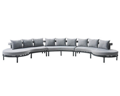 Roper Aluminum Patio Sectional Set - Amerlife